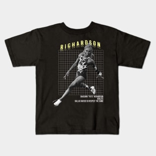 sha'carri richardson american runner fanmade Kids T-Shirt